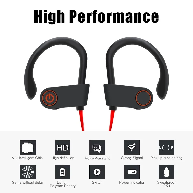 Casque audio sport Bluetooth 5.0 édition URBAN CITY couleur Noir