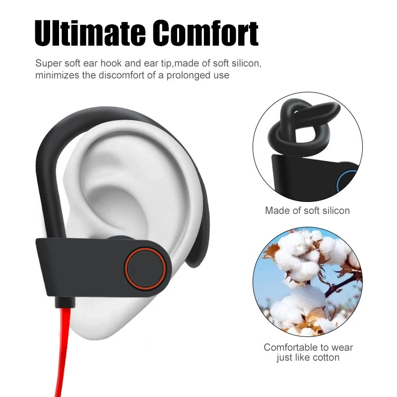 Casque audio sport Bluetooth 5.0 édition URBAN CITY couleur Noir