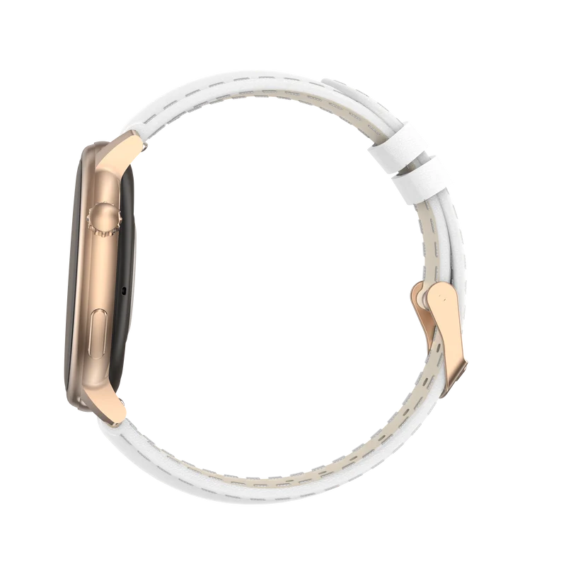 Montre connectée AMOLED - Edition Saphir (avec bracelet silicone) coleur Rose Gold