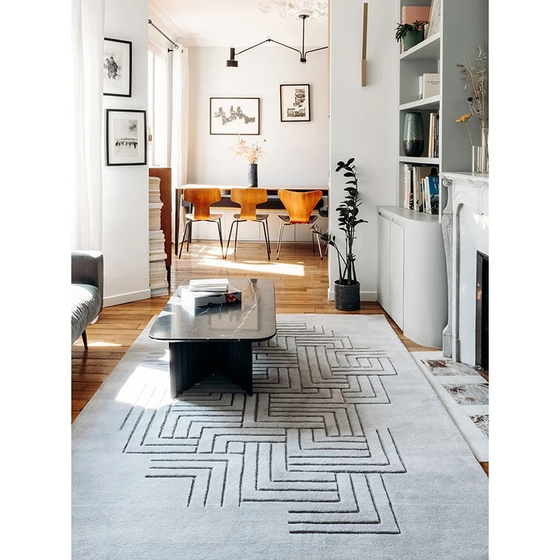 Tapis gris Interférences