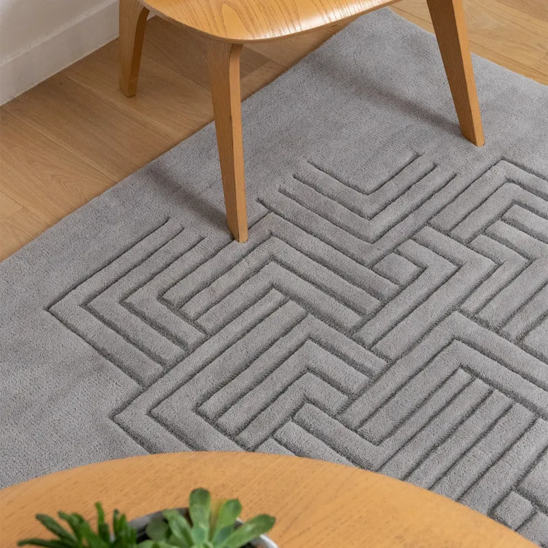 Tapis gris Interférences
