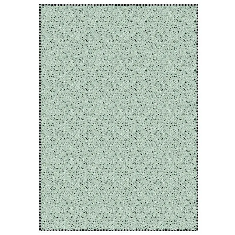 Tapis vinyle Terrazzo vert céladon