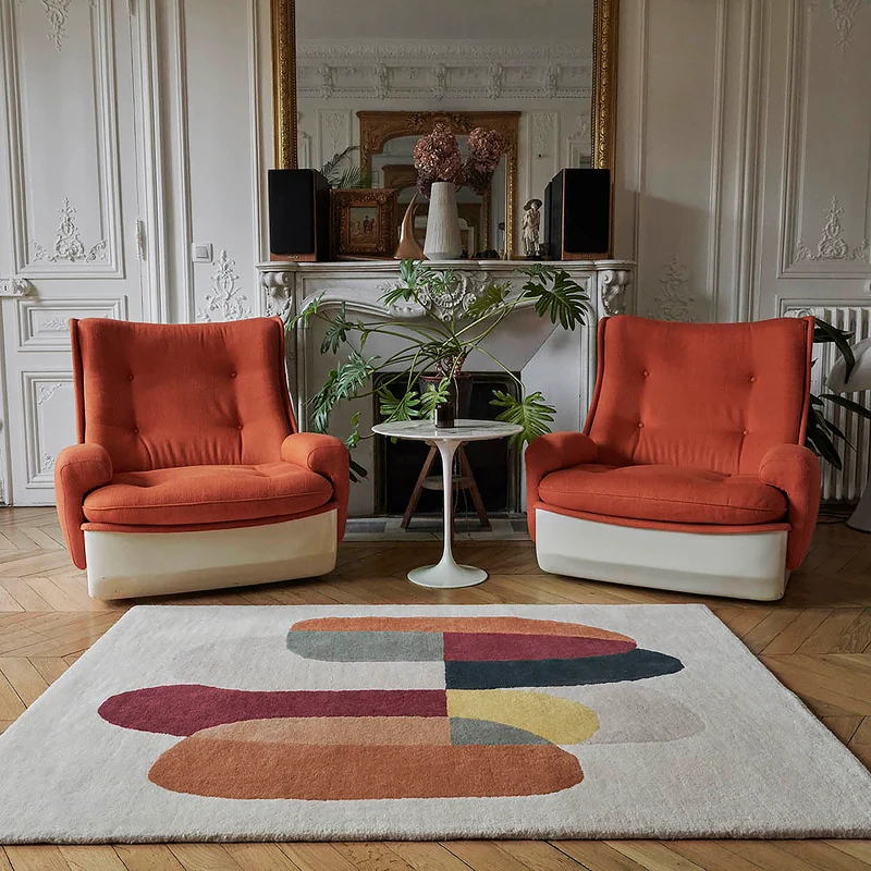 Tapis multicolore Pluriel