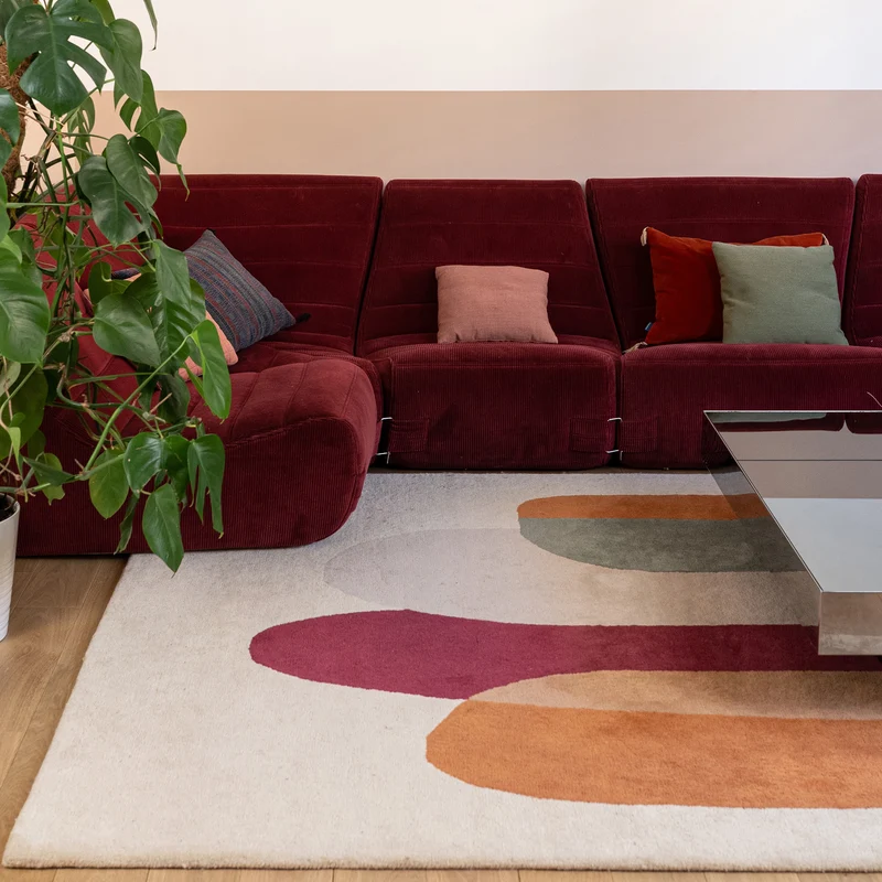 Tapis multicolore Pluriel