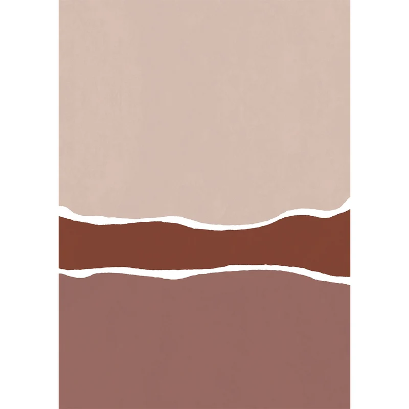 Papier peint terracotta Trio