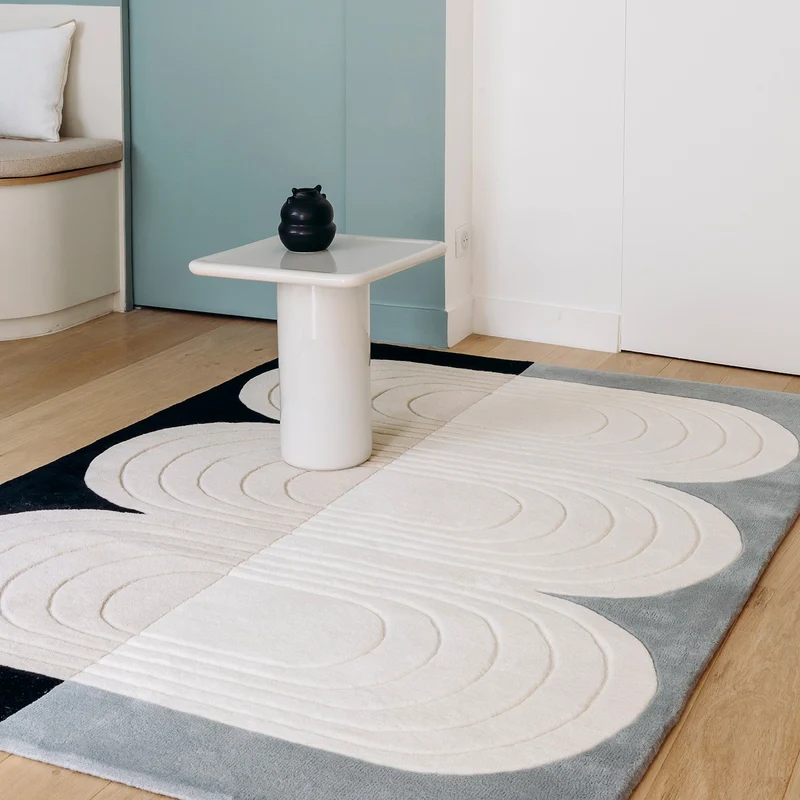 Tapis gris Bibelot