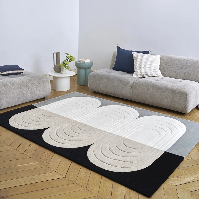 Tapis gris Bibelot