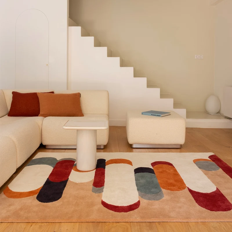 Tapis multicolore Sonate