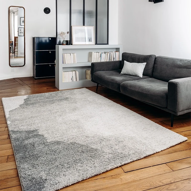 Tapis gris Tide