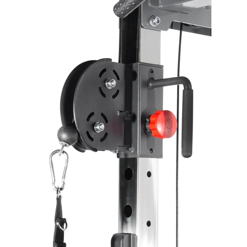 Multipower - Machine Smith Professionnelle avec Double Poulie + Rack FT3 V2