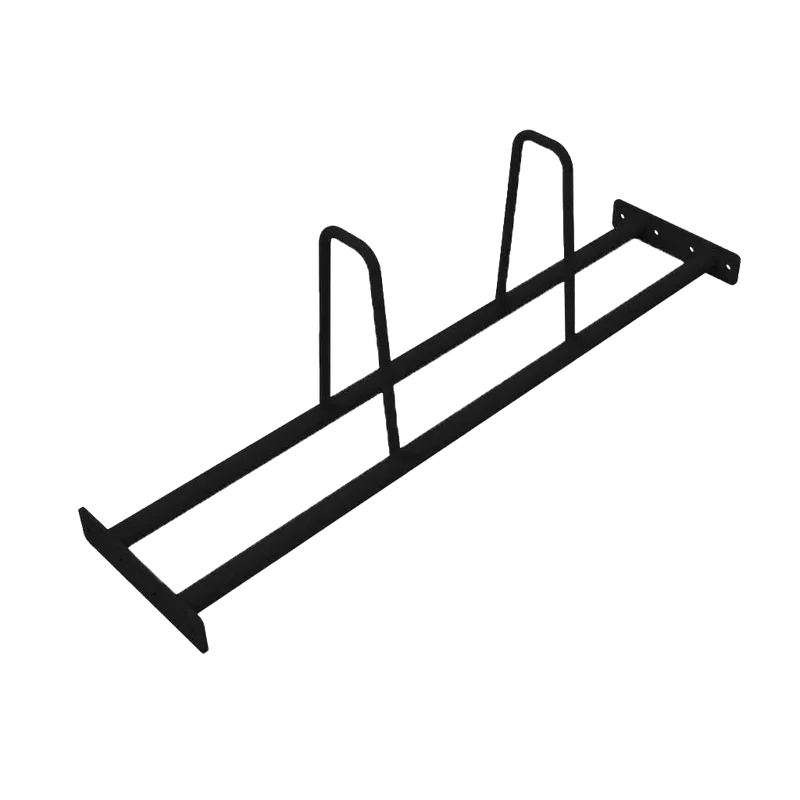 Squat Stand Bumper Plate Storage Attachment