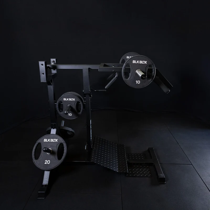 Plate Loaded Standing Calf Raise / Leverage Squat