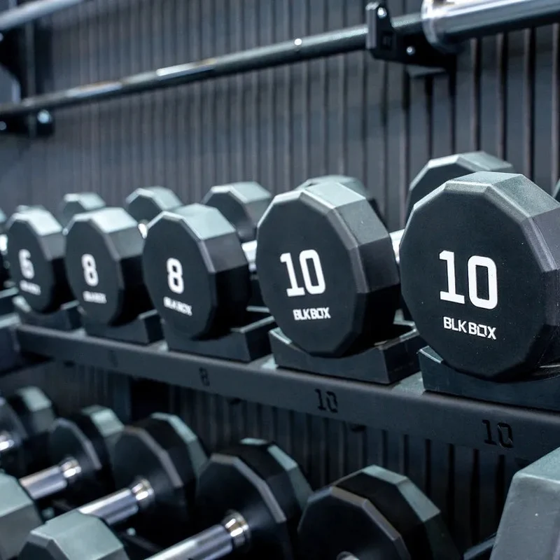 12 Sided Urethane Dumbbell Set - (2-30kg) (15 pairs)