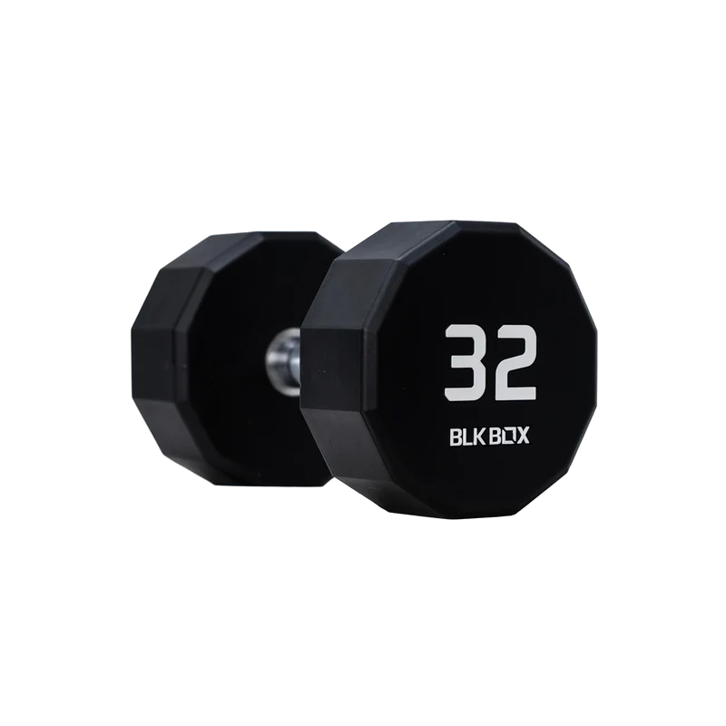 12 Sided Urethane Dumbbell Set - (2-30kg) (15 pairs)