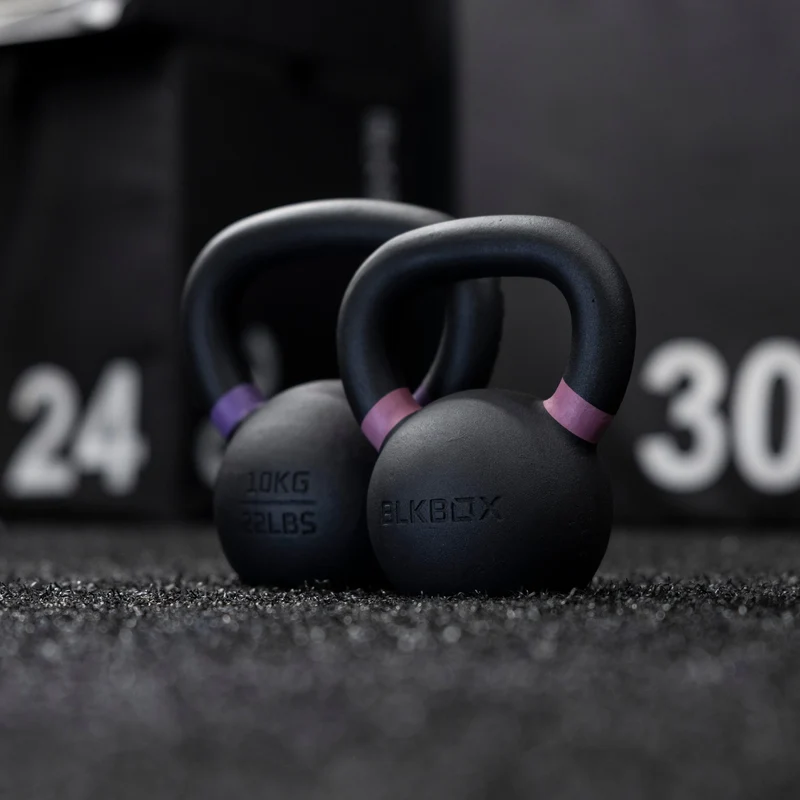Premium Cast Iron Kettlebell - Dual Marked