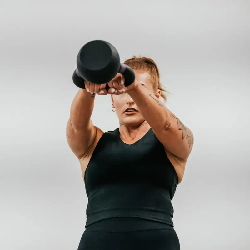 Premium Cast Iron Kettlebell - Dual Marked
