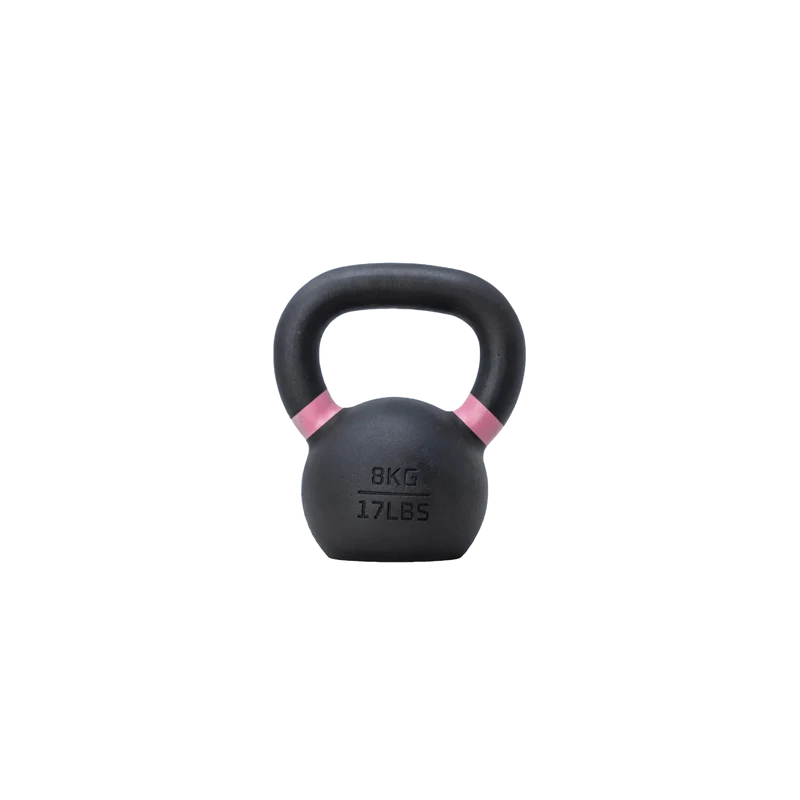 Premium Cast Iron Kettlebell - Dual Marked