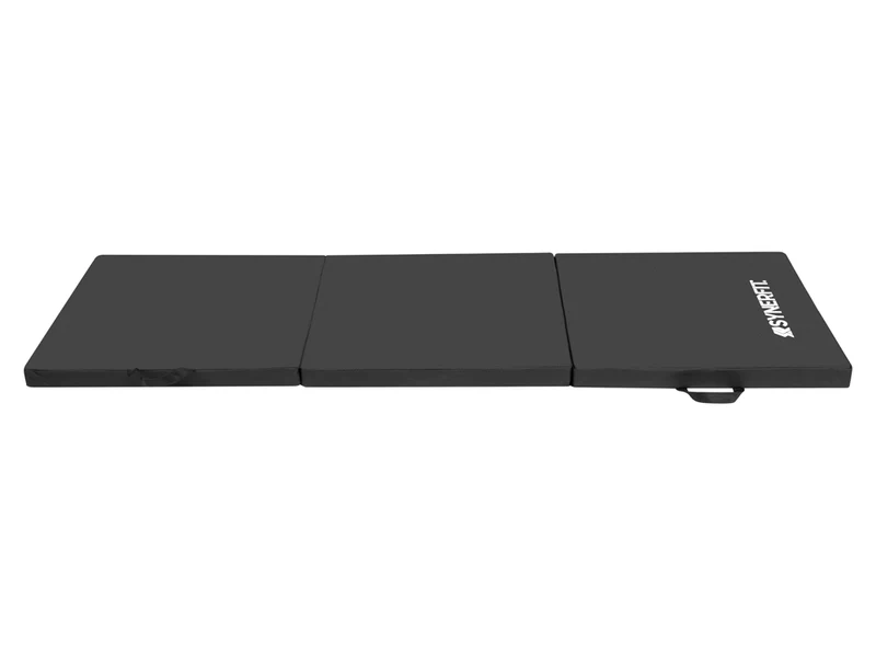 Tapis d'exercices pliable SYNERFIT en mousse polyuréthane 180x50x5cm - Coloris Noir