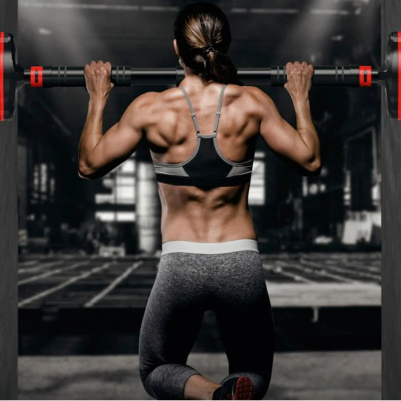 Barre de traction SYNERFIT sans vis 90-130cm - 180KG