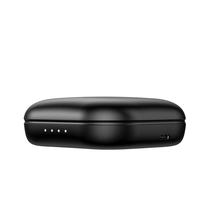 Ecouteurs sans fil Bluetooth 5.3 - Sport edtion DYNAMIC avec Écran à LED Oreillettes Intra-Auriculaires + boitier chargeur couleuir Noir