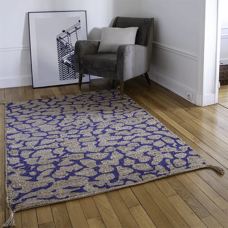 Tapis SAND bleu