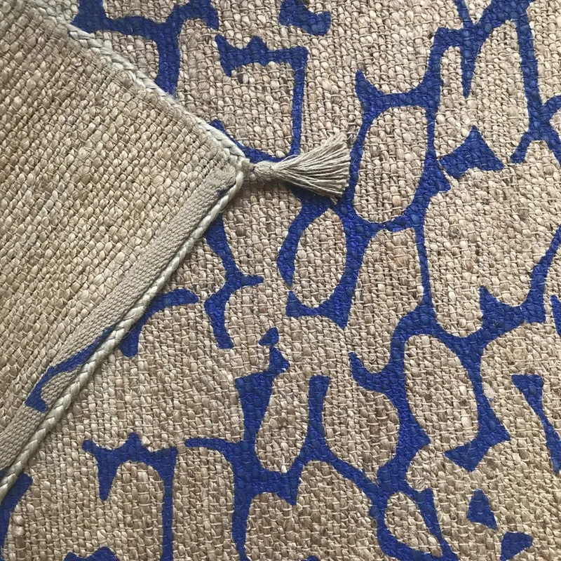 Tapis SAND bleu