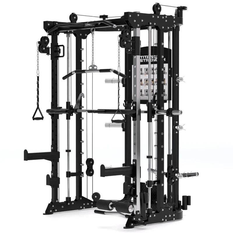 All-in-One Trainer - Poulie Double, Multipower et Power Rack R100