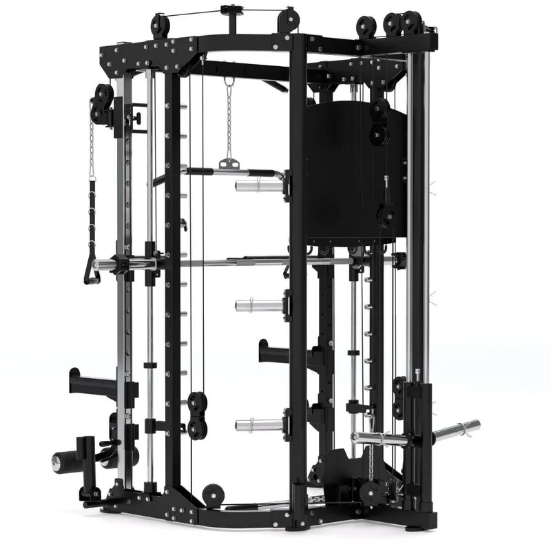 All-in-One Trainer - Poulie Double, Multipower et Power Rack R100