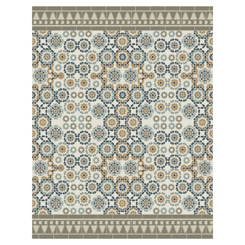 Tapis vinyle Tanger beige