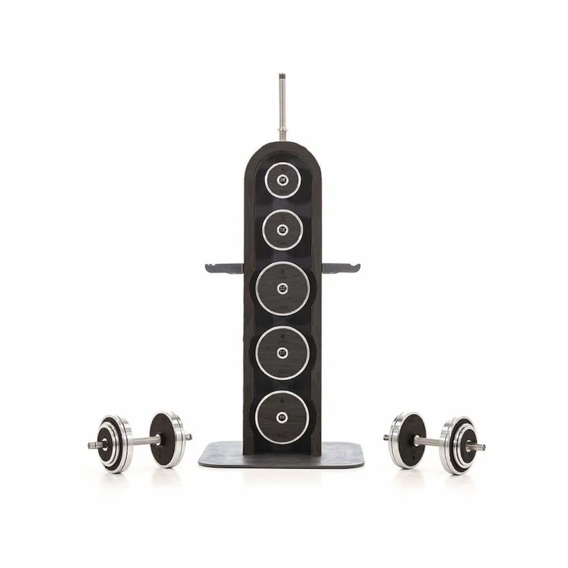 WeightPlate Tower en Frêne finition Club Sport