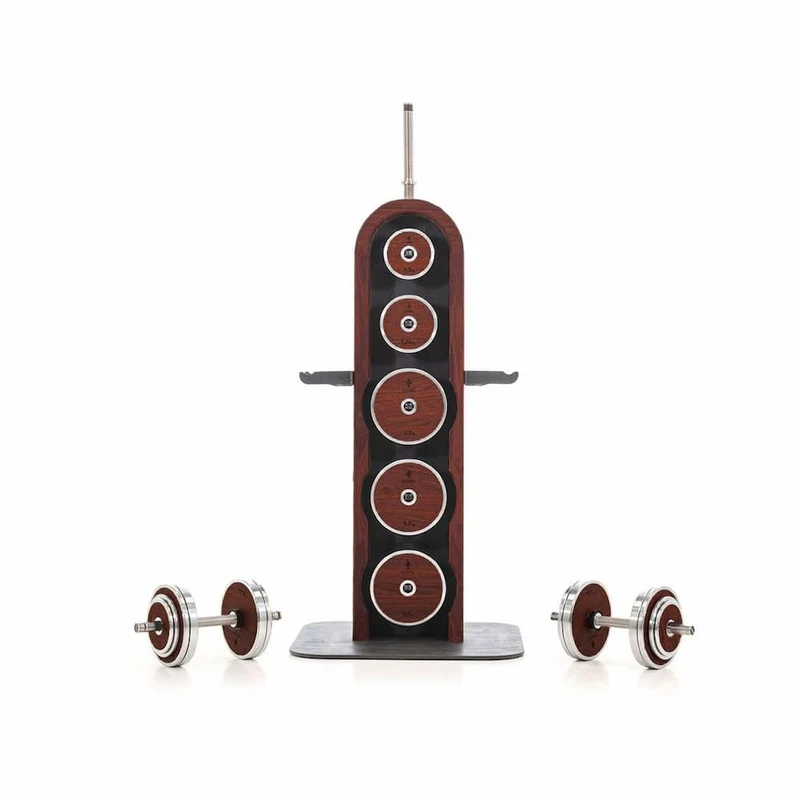 WeightPlate Tower en Frêne finition Club Sport