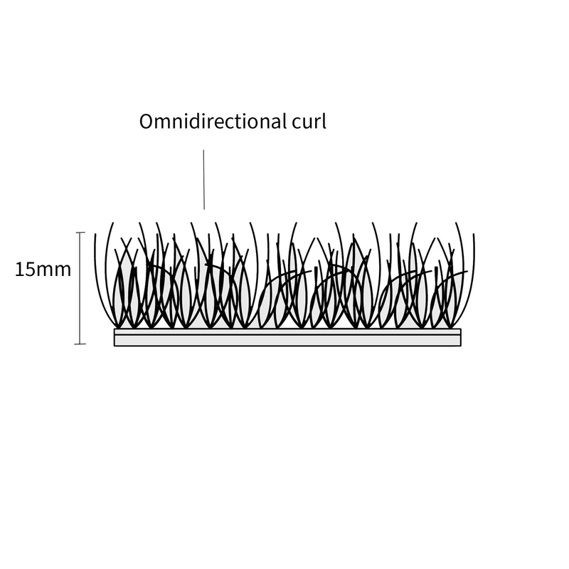 Agility Turf with White Line