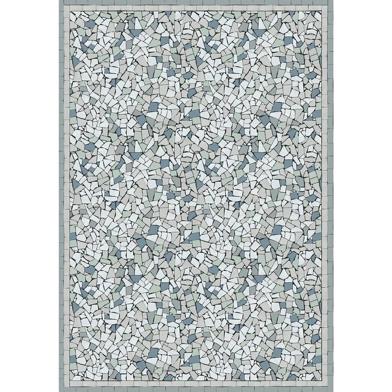 Tapis vinyle mosaique Sicilia