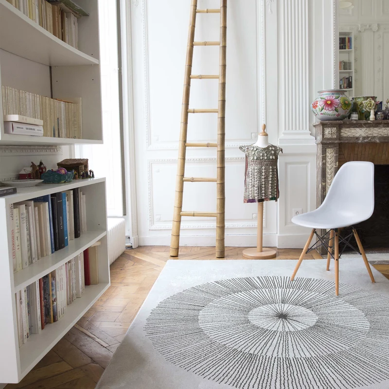 Tapis Pissenlit Gris