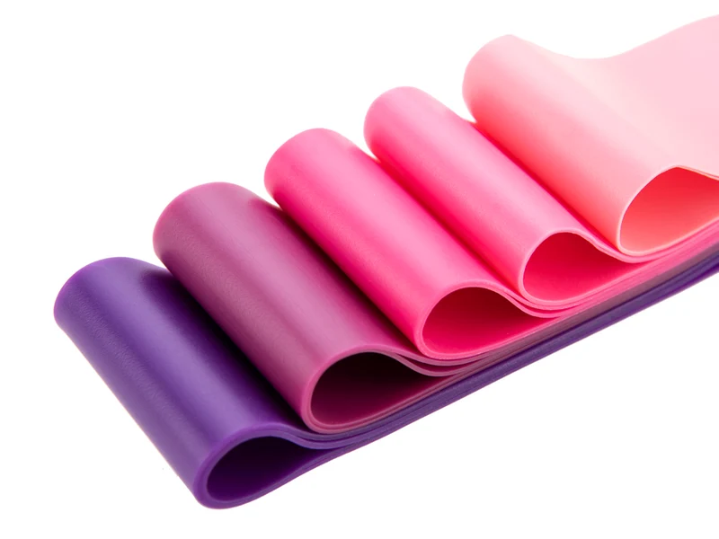 Lot de 5 bandes élastique de résistance physique variées