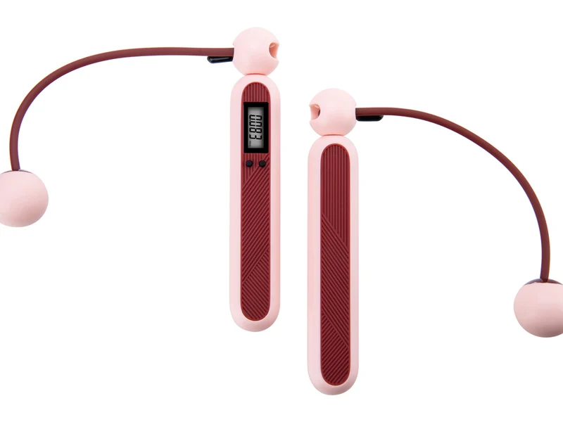 Corde à sauter à compteur électronique Synerfit Jumpit - Rose
