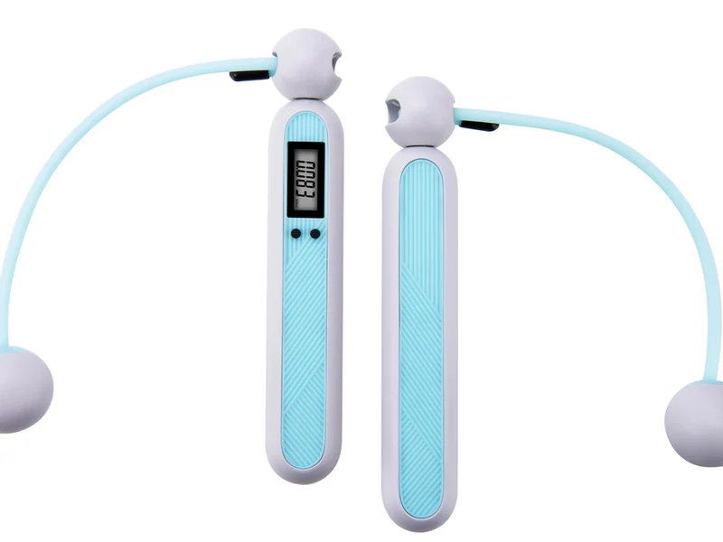 Corde à sauter à compteur électronique Synerfit Jumpit - Vert d'eau