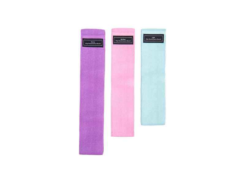 Lot de 3 bandes élastique de résistance physique - 3 tailles