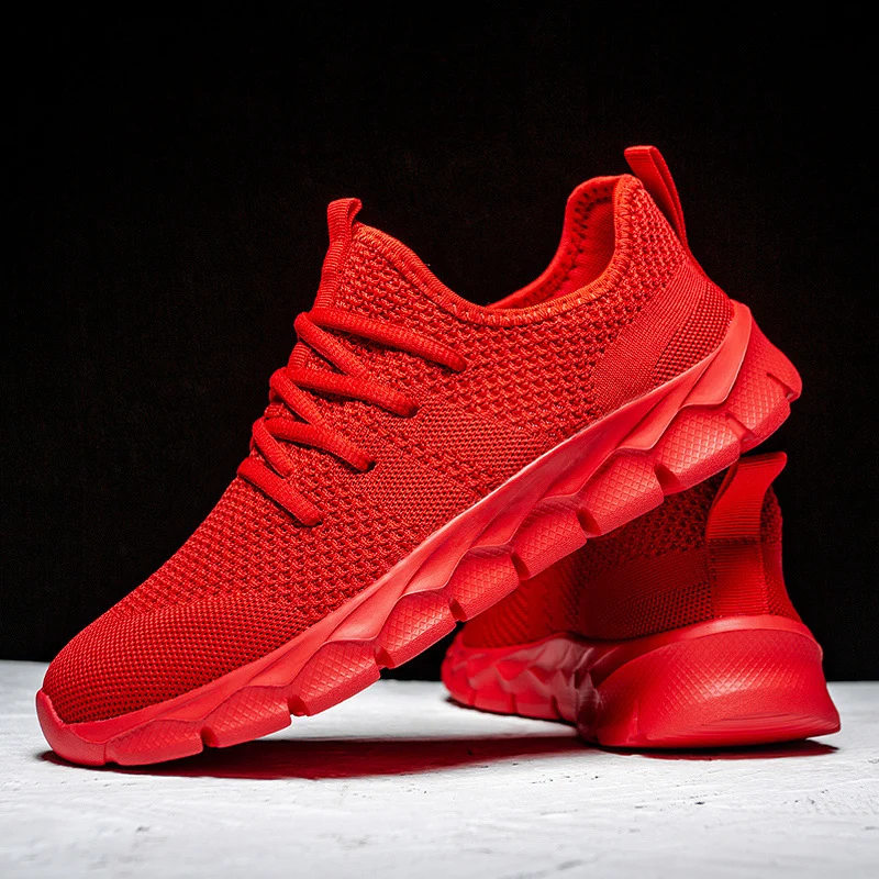 Mesh Breathable Casual Sneaker Light Running Shoes Men's Shoes