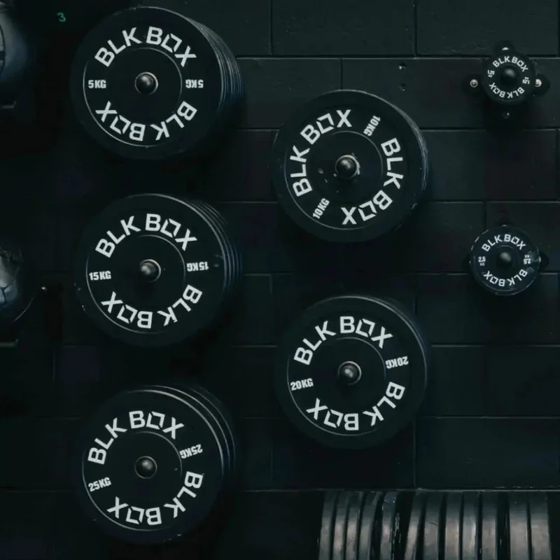 Wall Mounted Bumper Plate Storage