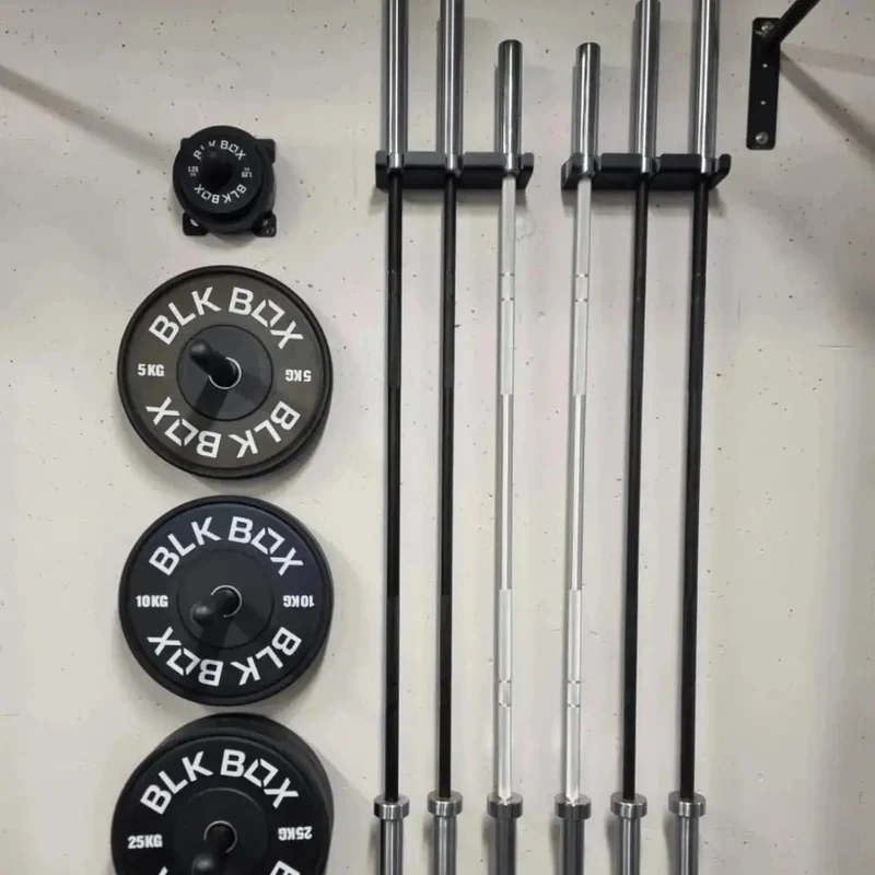 Wall Mounted Bumper Plate Storage