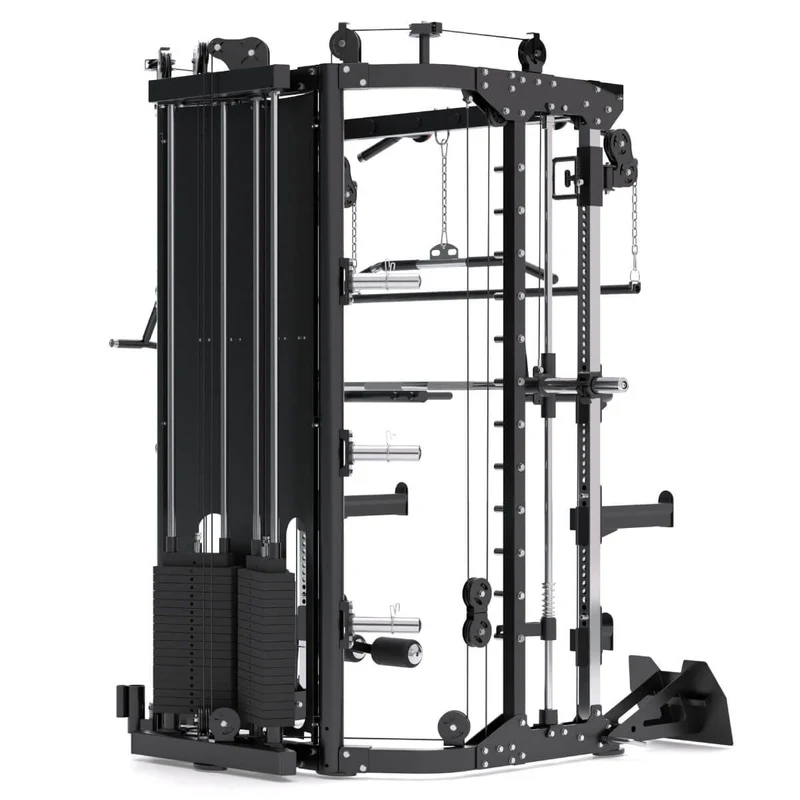 All-in-One Trainer – Double Poulie (2x90 kg), Smith Machine et Power Rack R200 - Default