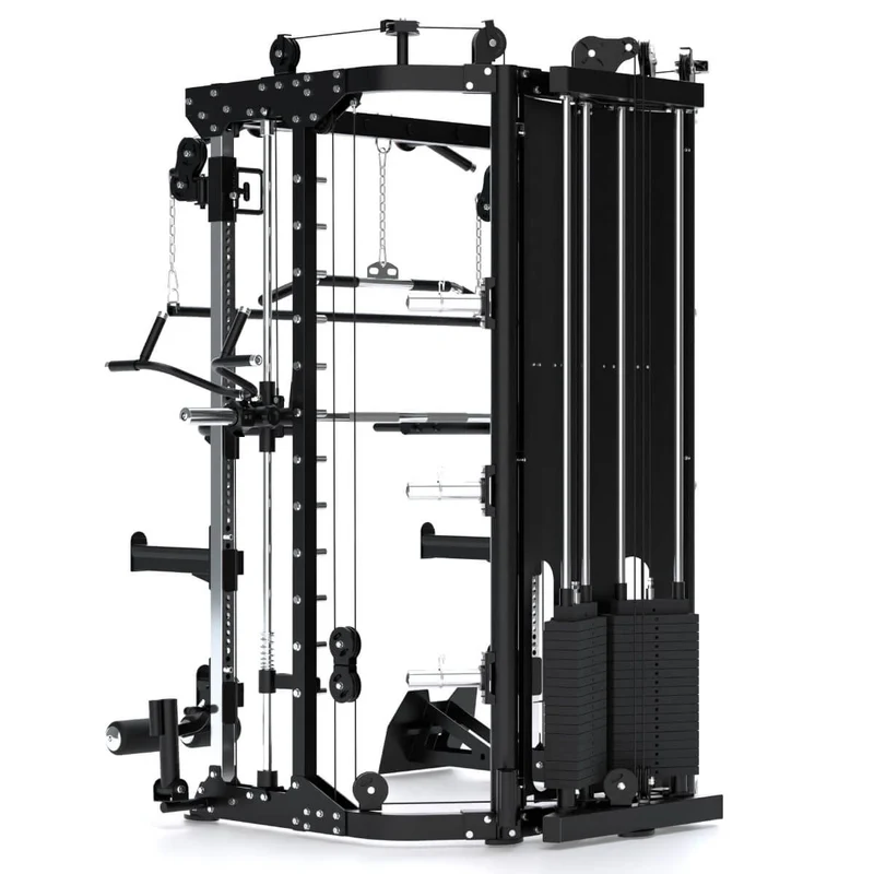 All-in-One Trainer – Double Poulie (2x90 kg), Smith Machine et Power Rack R200 - Default