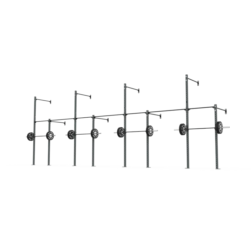 3 Series Wall Mounted High Low Rig 4 Bay