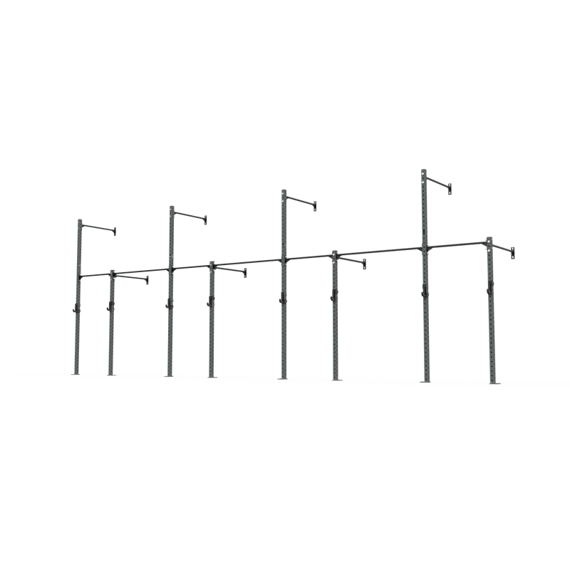 3 Series Wall Mounted High Low Rig 4 Bay