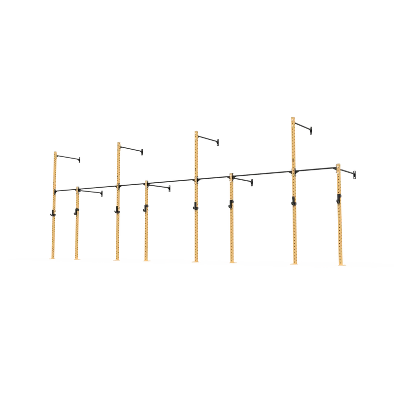 3 Series Wall Mounted High Low Rig 4 Bay