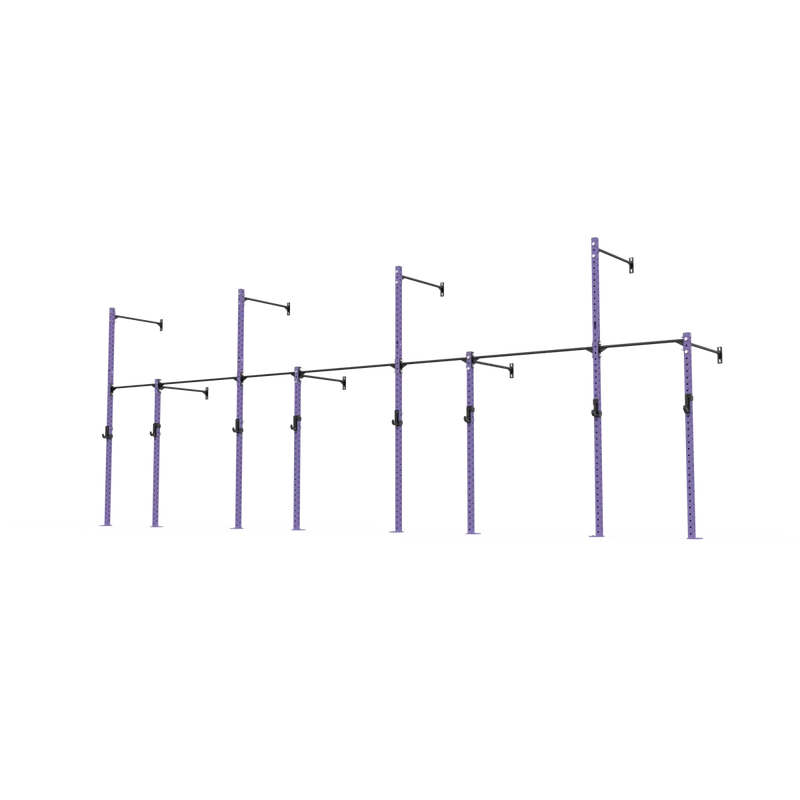 3 Series Wall Mounted High Low Rig 4 Bay