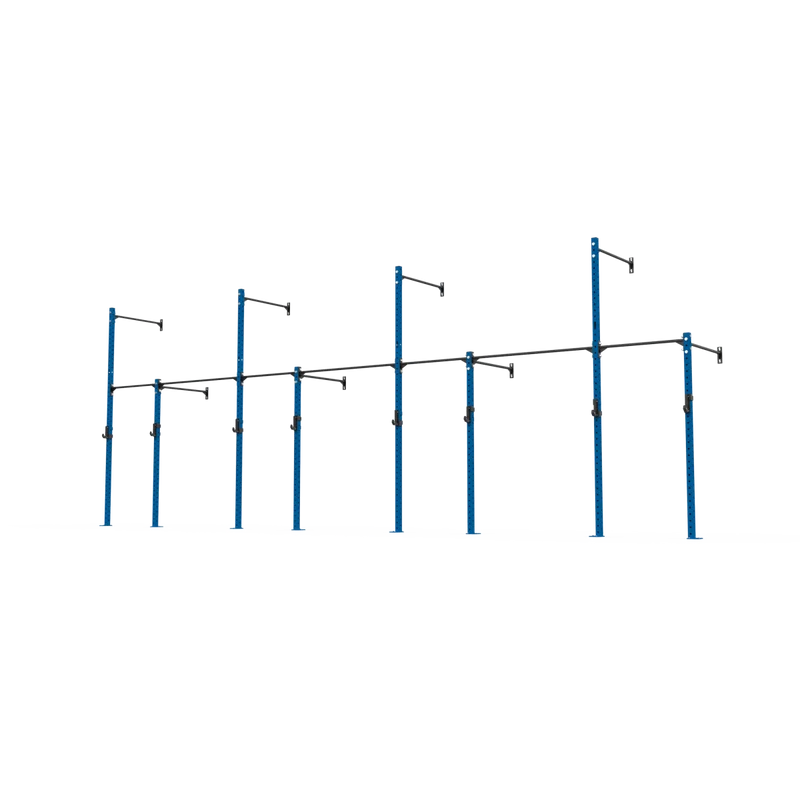 3 Series Wall Mounted High Low Rig 4 Bay