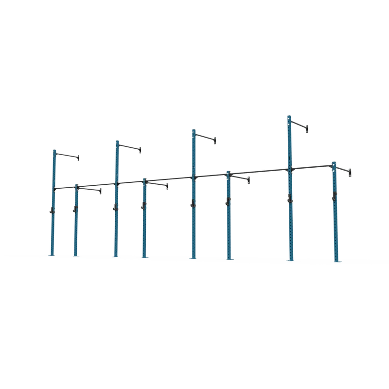 3 Series Wall Mounted High Low Rig 4 Bay