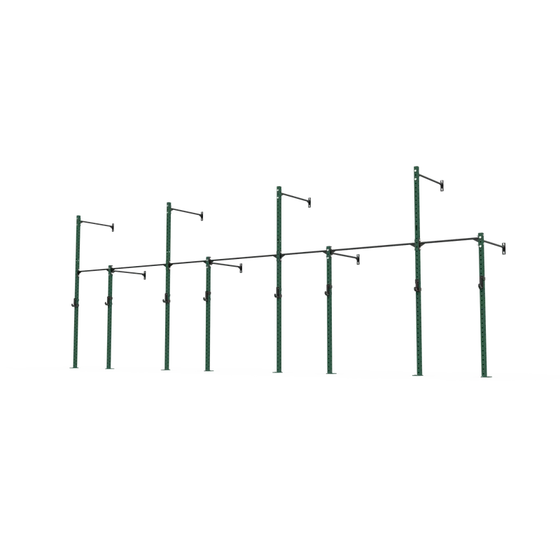 3 Series Wall Mounted High Low Rig 4 Bay
